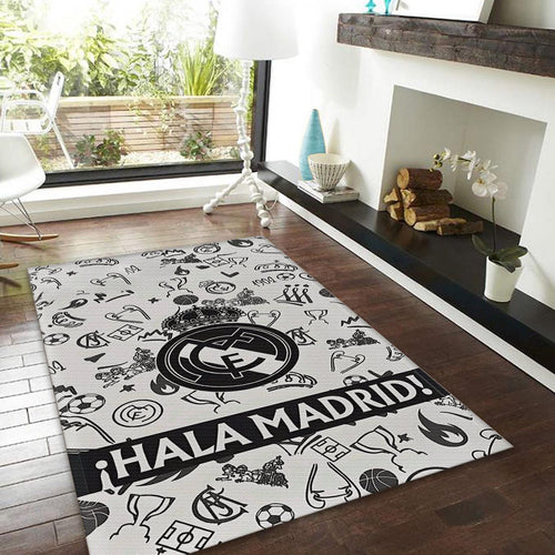 Real Madrid Rug, Real Madrid Team Rug