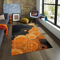 Art Rug Abstract rug Shapes Carpet Rothko Style Non-Slip Washable