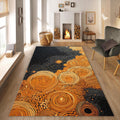 Art Rug Abstract rug Shapes Carpet Rothko Style Non-Slip Washable
