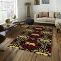 Skull Rug Floral Rug Gothic Rug Art Rug Abstract rug Non-Slip