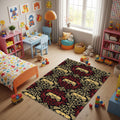Skull Rug Floral Rug Gothic Rug Art Rug Abstract rug Non-Slip