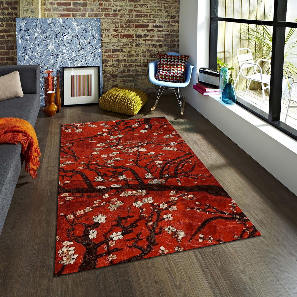 Cherry Blossom Rug, Sakura Rug
