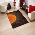 Art Rug Abstract rug Shapes Carpet Rothko Style Non-Slip Washable