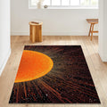 Art Rug Abstract rug Shapes Carpet Rothko Style Non-Slip Washable