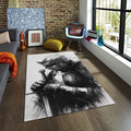 Knight Rug Middle Ages Rug Art Rug Abstract rug Non-Slip Washable