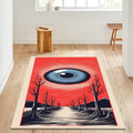 Eye Rug Illuminati Rug Abstract rug Rothko Style Non-Slip