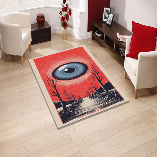 Eye Rug Illuminati Rug Abstract rug Rothko Style Non-Slip