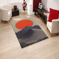 Japanese Hokusai Rug, Gaifu kaisei Rug
