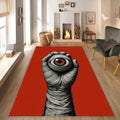 Eye Rug Illuminati Rug Abstract rug Rothko Style Non-Slip
