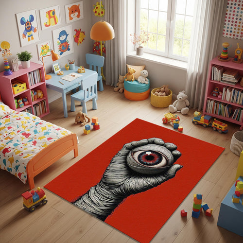 Eye Rug Illuminati Rug Abstract rug Rothko Style Non-Slip