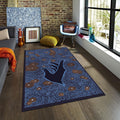 illustration Rug Cosmic Rug Spiritual Rug Modern Abstract rug