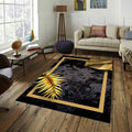 Modern abstract art rug, Non-Slip Washable Rug