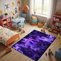Abstract rug, Abstract Forms Accent Carpet