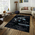 Fighter Jets Rugs, F15 Aircraft Rug, Loft Rug, Military Aviation