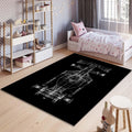 Ferrari F1 Rug Formula 1 Rugs Formula 1 Racing Carpet for Garage