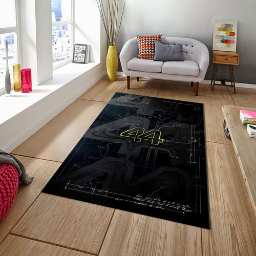Ferrari F1 Rug Lewis Hamilton Rug Formula 1 Racing Carpet for