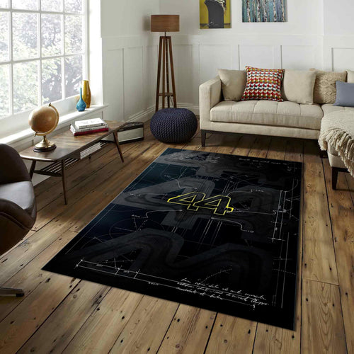 Ferrari F1 Rug Lewis Hamilton Rug Formula 1 Racing Carpet for