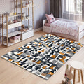 Chess Rug, Queens Gambit Rug, Modern Rug, Area Rug, 6x8 Rug