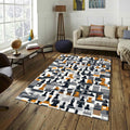 Chess Rug, Queens Gambit Rug, Modern Rug, Area Rug, 6x8 Rug