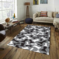 Chess Rug, Queens Gambit Rug, Modern Rug, Area Rug, 6x8 Rug