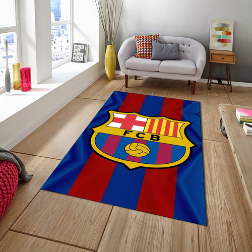 FC Barcelona Rug Barcelona Rug Barça Carpet for Fans & Kids Room