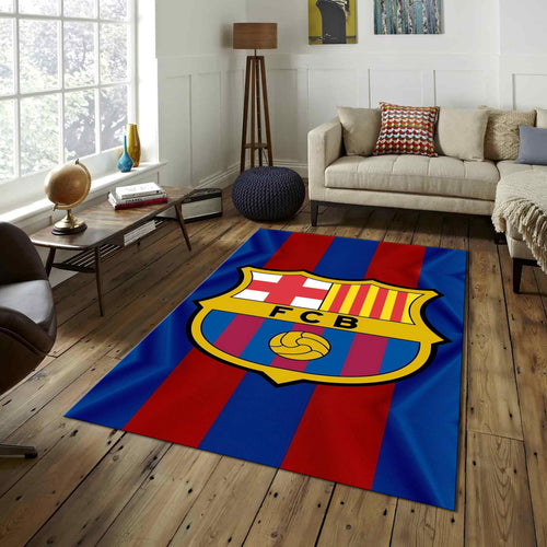 FC Barcelona Rug Barcelona Rug Barça Carpet for Fans & Kids Room