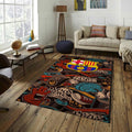 FC Barcelona Rug Barcelona Rug Barça Carpet for Fans & Kids Room