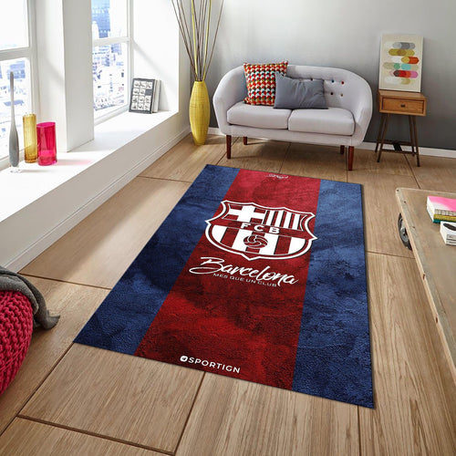 FC Barcelona Rug Barcelona Rug Barça Carpet for Fans & Kids Room