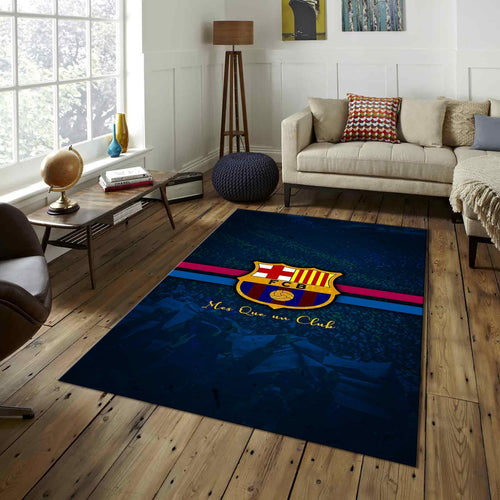 FC Barcelona Rug Barcelona Rug Barça Carpet for Fans & Kids Room