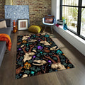 Goat Rug Art Rug Abstract rug Non-Slip Washable Art Rug Modern