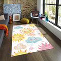 Cute Drawing Rug, Kids Play Rug