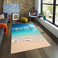 Ocean Rug Beach Rug Paradise Rug Art Rug Nature Rug Nonslip Rug