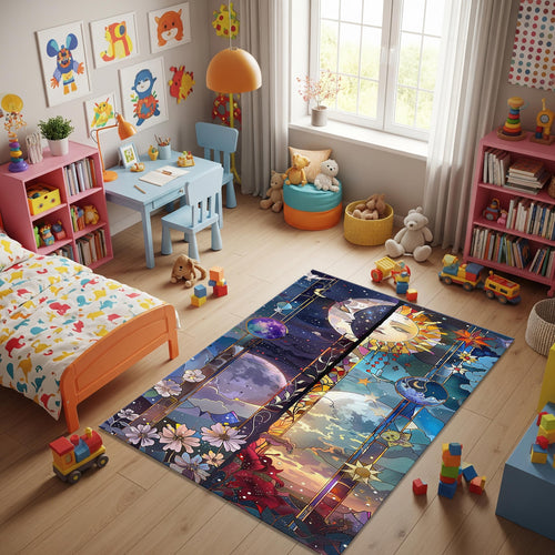 Mystical Art Rug Gothic rug Nonslip Rug Modern Rug 8x10 Rug Area