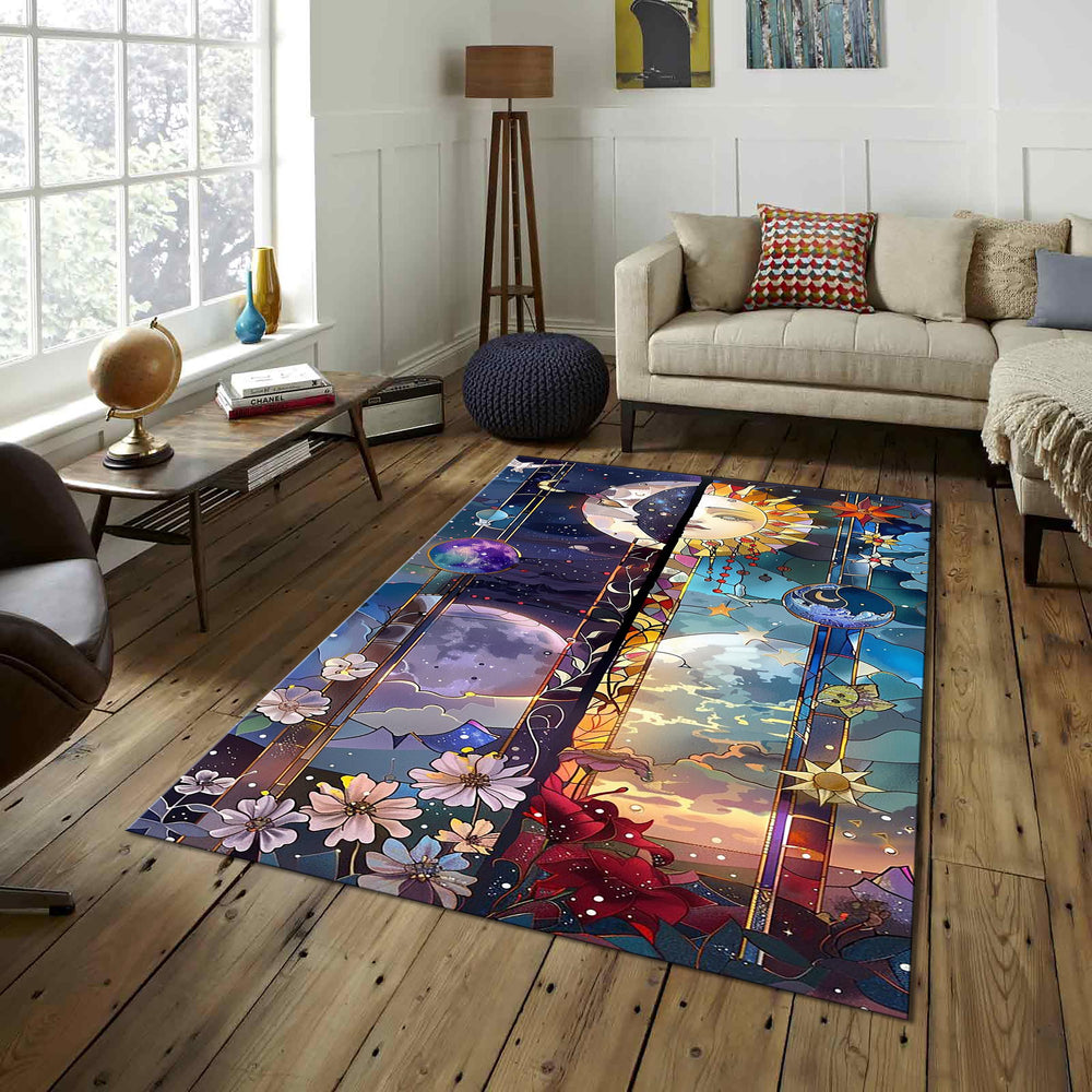 Mystical Art Rug Gothic rug Nonslip Rug Modern Rug 8x10 Rug Area