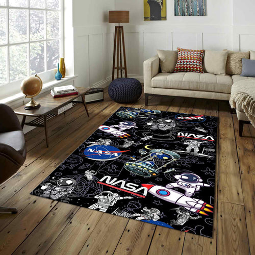 Space Rug Nasa Rug Planet Rug Kids Play Rug Nursery Decor