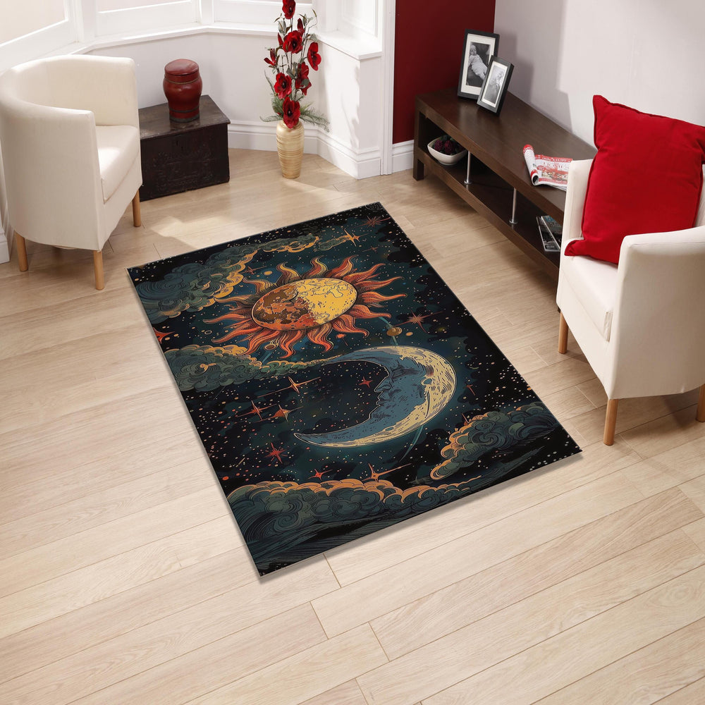 Mystical Art Rug Gothic rug Nonslip Rug Modern Rug 8x10 Rug Area