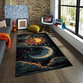Mystical Art Rug Gothic rug Nonslip Rug Modern Rug 8x10 Rug Area