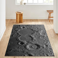 Moon Rug Galaxy Rug Xmas Gift Modern Abstract rug Non-Slip