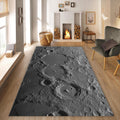 Moon Rug Galaxy Rug Xmas Gift Modern Abstract rug Non-Slip