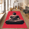 Buddha Rug Meditation Rug Ethereal Rug Non-Slip Washable Rug