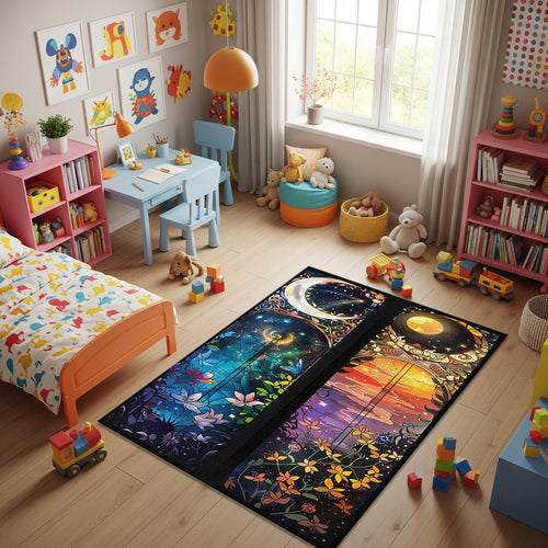 Mystical Art Rug Gothic rug Nonslip Rug Modern Rug 8x10 Rug Area