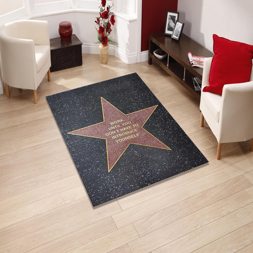 Hollywood Star Rug, Hollywood Star Doormat