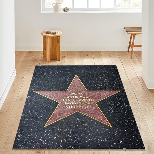 Hollywood Star Rug, Hollywood Star Doormat