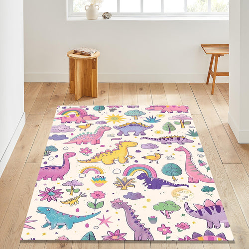 Dinosaur Rug, Dinosaur Adventure Kids Rug