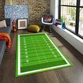 American Football Rug, Soccer Field Rug
