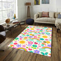Rainbow Rug Kids Play Rug Nursery Decor Playground Carpet Kids