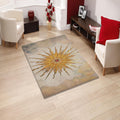 Sunburst Rug, Mystical Art Rug