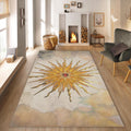 Sunburst Rug, Mystical Art Rug