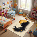 Buddha Rug Meditation Rug Ethereal Rug Non-Slip Washable Rug