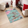 Sea Turtle Rug, Coastal Ocean Theme